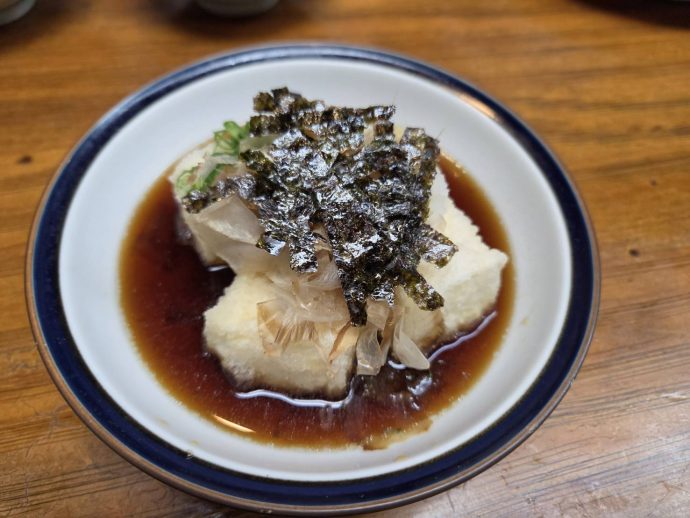 揚げ出し豆腐